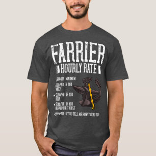 Farrier Horseshoe Gift Hoof Tools T-Shirt