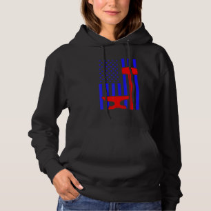 Farrier Horseshoe Hoof Trimming Equine Shoeing 102 Hoodie