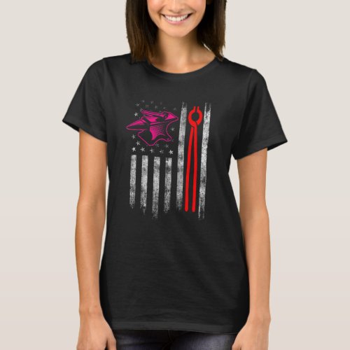 Farrier Horseshoe Hoof Trimming Equine Shoeing 104 T-Shirt