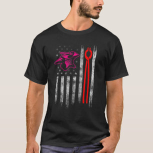 Farrier Horseshoe Hoof Trimming Equine Shoeing 104 T-Shirt