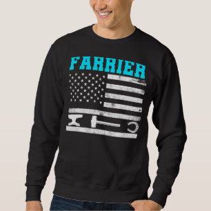 Farrier Horseshoe Hoof Trimming Equine Shoeing _29 Sweatshirt