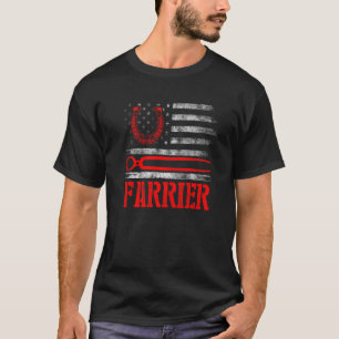 Farrier Horseshoe Hoof Trimming Equine Shoeing   2 T-Shirt