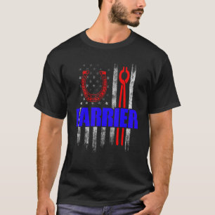 Farrier Horseshoe Hoof Trimming Equine Shoeing 37 T-Shirt