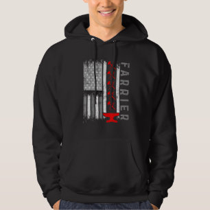 Farrier Horseshoe Hoof Trimming Equine Shoeing 4 Hoodie