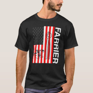 Farrier Horseshoe Hoof Trimming Equine Shoeing 5 T-Shirt