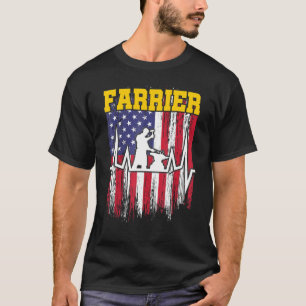 Farrier Horseshoe Hoof Trimming Equine Shoeing 5 T-Shirt