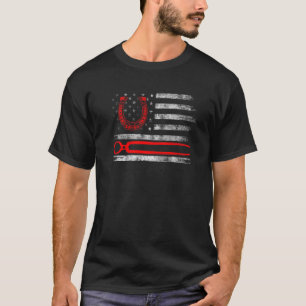 Farrier Horseshoe Hoof Trimming Equine Shoeing _5 T-Shirt