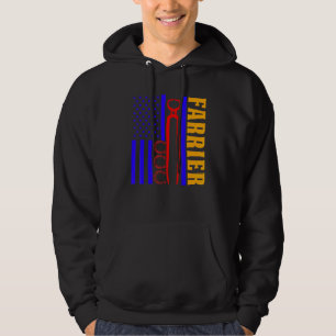 Farrier Horseshoe Hoof Trimming Equine Shoeing 60 Hoodie