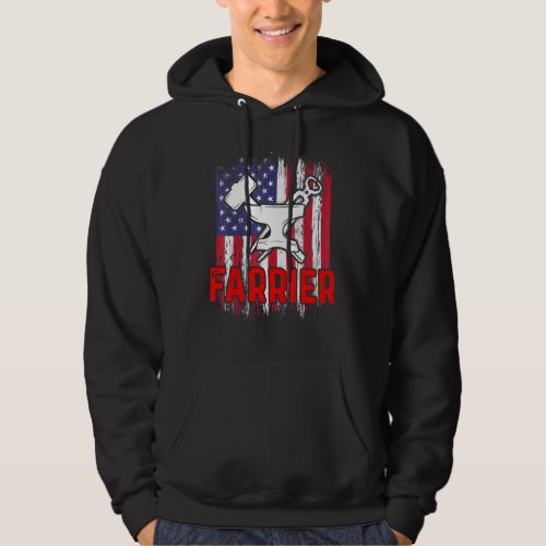 Farrier Horseshoe Hoof Trimming Equine Shoeing 64 Hoodie