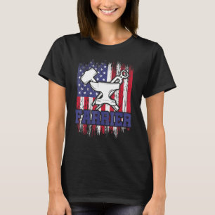 Farrier Horseshoe Hoof Trimming Equine Shoeing 78 T-Shirt