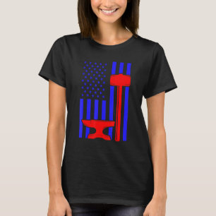 Farrier Horseshoe Hoof Trimming Equine Shoeing _7 T-Shirt