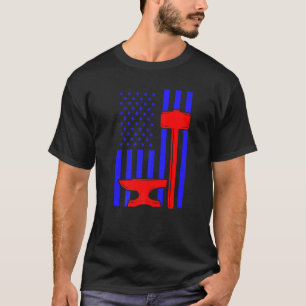 Farrier Horseshoe Hoof Trimming Equine Shoeing T-Shirt
