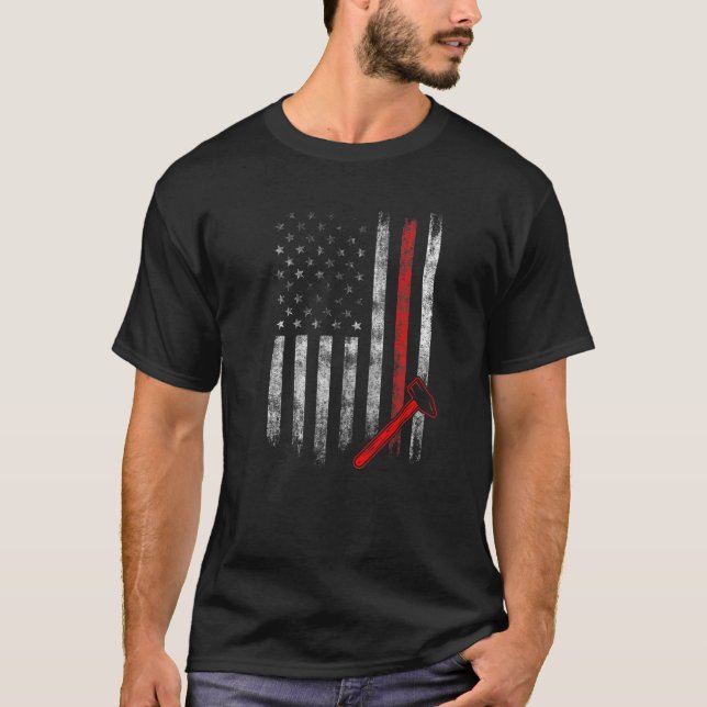 Farrier Horseshoe Hoof Trimming Equine Shoeing     T-Shirt (Front)