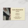 Farrier - Horseshoeing and Barefoot Trim Business Card