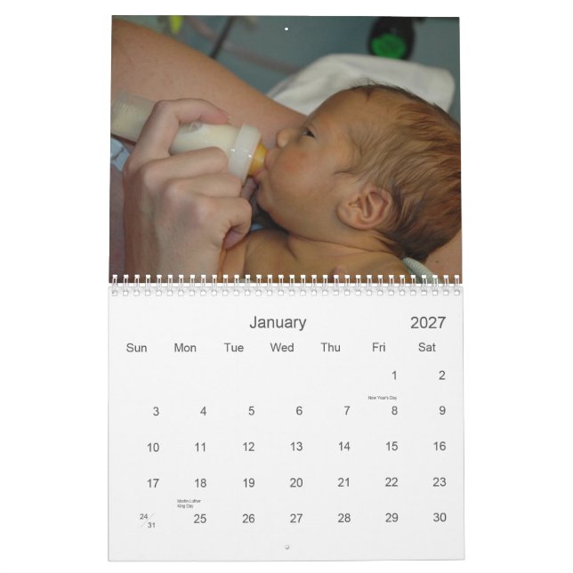 Farrow Family Calendar - 2008 (Jan 2027)