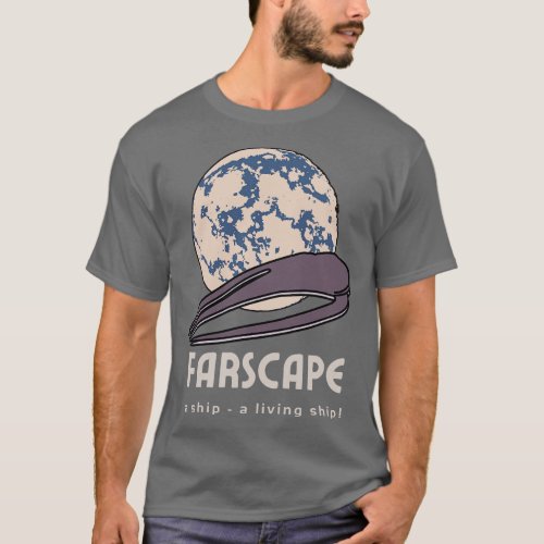 Farscape Moya A Ship A Living Ship John Crichton Q T_Shirt
