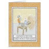 Fart Cartoon Birthday Card For Men (Front)