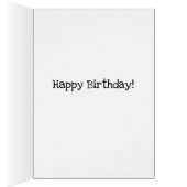 Fart Cartoon Birthday Card For Men (Inside (Right))