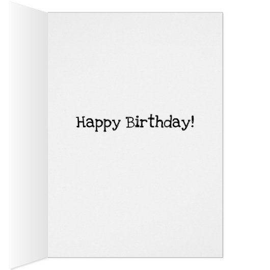 Fart Cartoon Birthday Card For Men (Inside (Right))