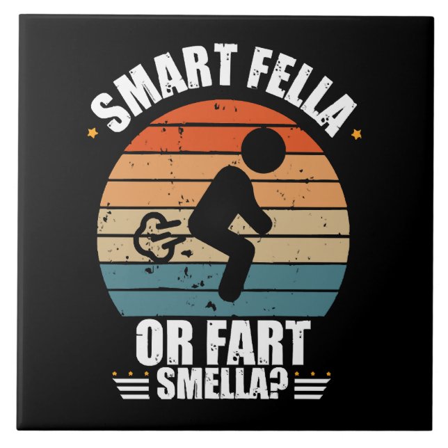 Fart Ceramic Tile (Front)