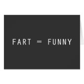 Fart = Funny (Front Horizontal)