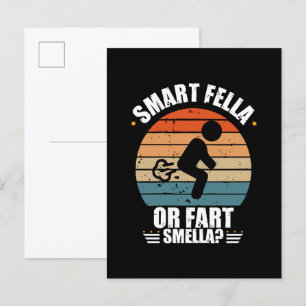 Fart Invitation Postcard