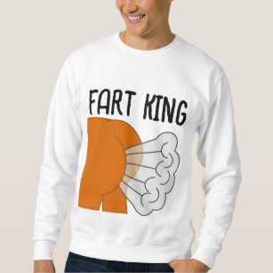 FART KING funny throw Pillows | Zazzle