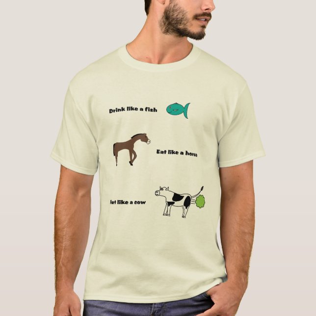 Fart Like a Cow t-shirt (Front)
