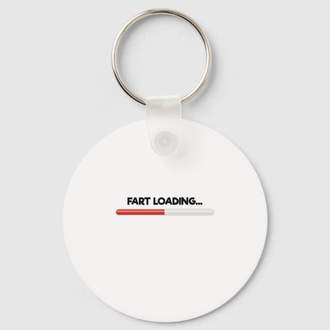 Fart Loading Keychain (Front)