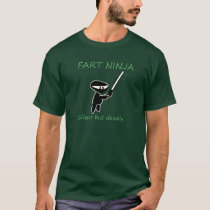 Fart ninja funny tshirt