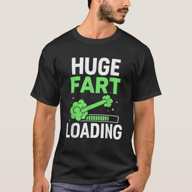 Fart Novelty for Men Women Farted Joke Farting Lov T-Shirt (Front)