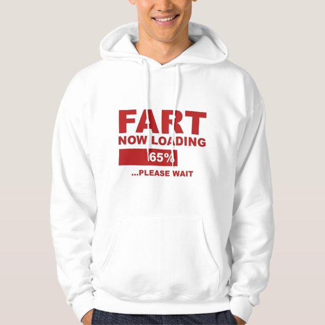 Fart Now Loading Hoodie (Front)