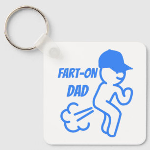 Fart-On Dad Keychain