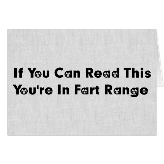Fart Range Card