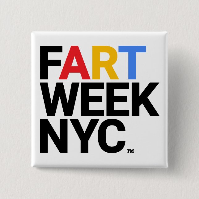Fart Week NYC™ Button (Front)