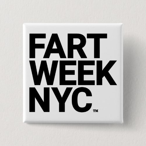 Fart Week NYC™ Button
