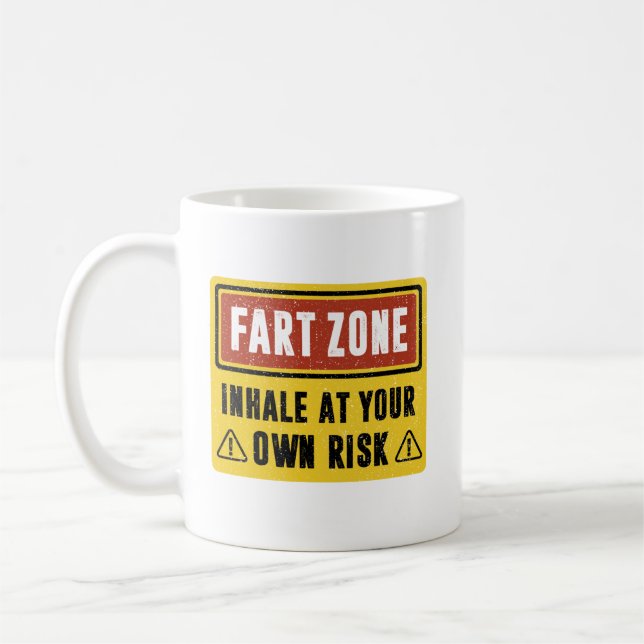 Fart Zone Coffee Mug (Left)