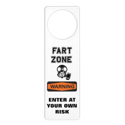 Fart Zone Door Hanger
