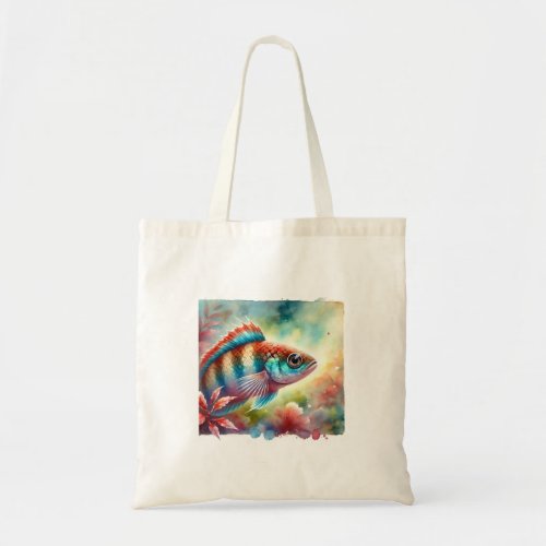 Fartet Fish 240624AREF106 _ Watercolor Tote Bag