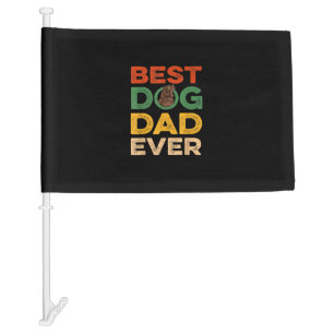 Farther day best newfoundland dog dad ever gifts car flag