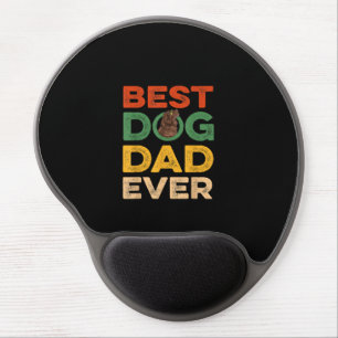 Farther day best newfoundland dog dad ever gifts gel mouse pad