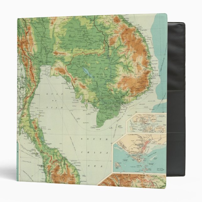 Farther India 3 Ring Binder (Front/Inside)