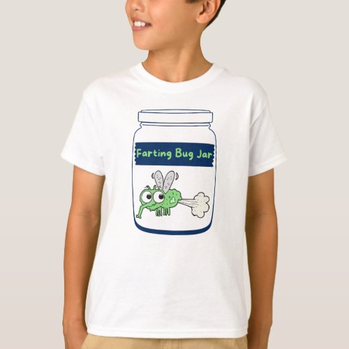 Farting Bug Jar T_Shirt