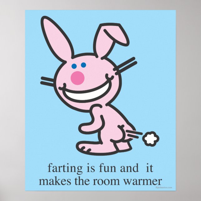 Farting is Fun Poster (Front)