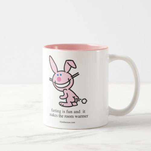 Farting is Fun Two_Tone Coffee Mug