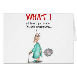 Farting Old Man Cards