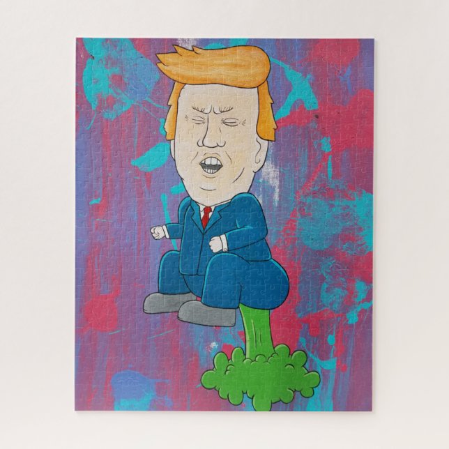 Farting Trump Puzzle (Vertical)