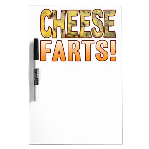 Farts Blue Cheese Dry-Erase Board | Zazzle