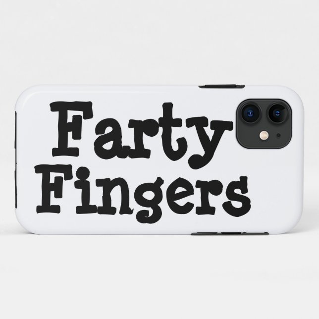 Farty Fingers  Case-Mate iPhone Case (Back (Horizontal))