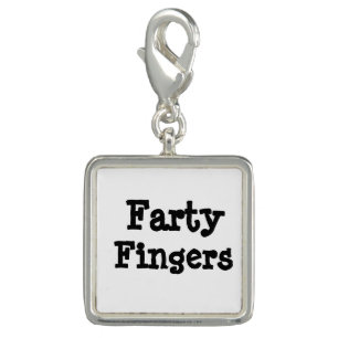 Farty Fingers Charm